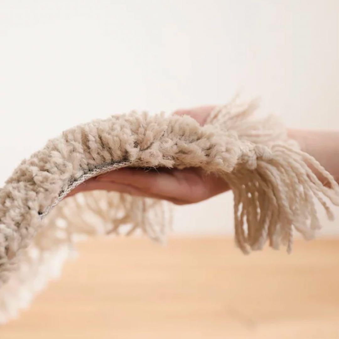 TRAVEL ラグマット 200×250cm ウィルトン織 フリンジ付き