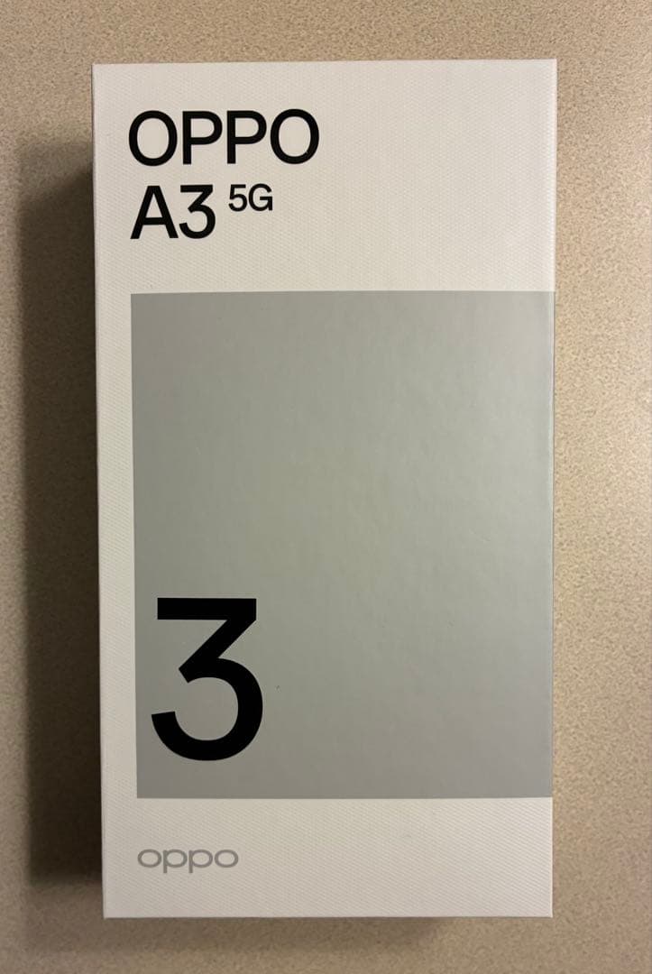 OPPO A3 5G ブラック 本体 箱付き