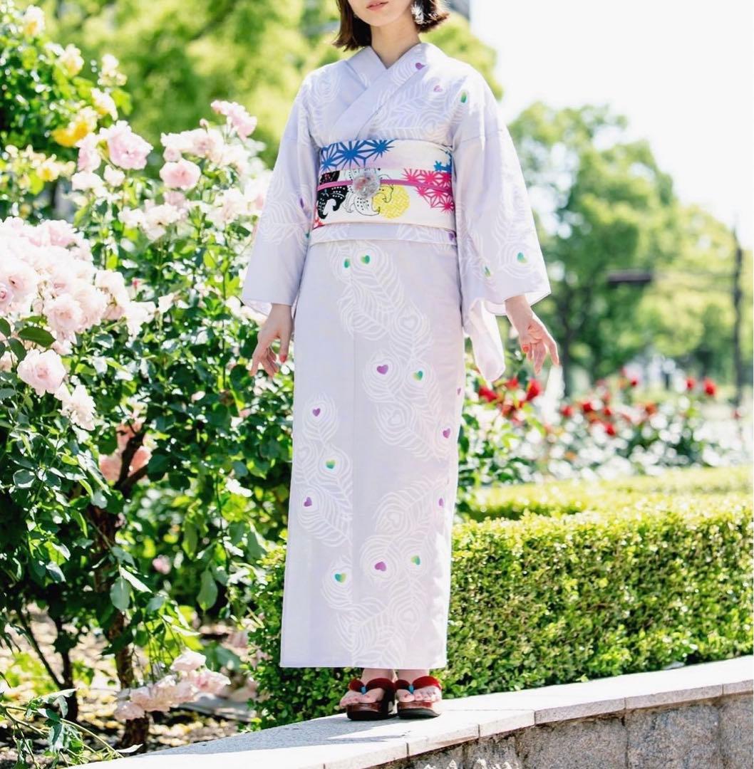 ハセガワアヤ　ばらいろ　ピーコック　薄むらさき　未使用