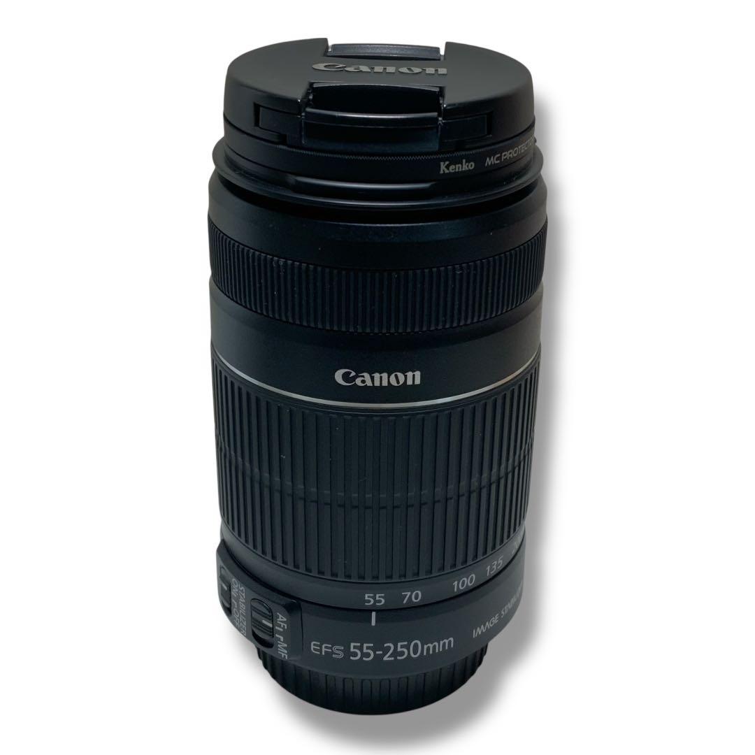 【美品】キャノン Canon EF-S 55-250mm ズームレンズ