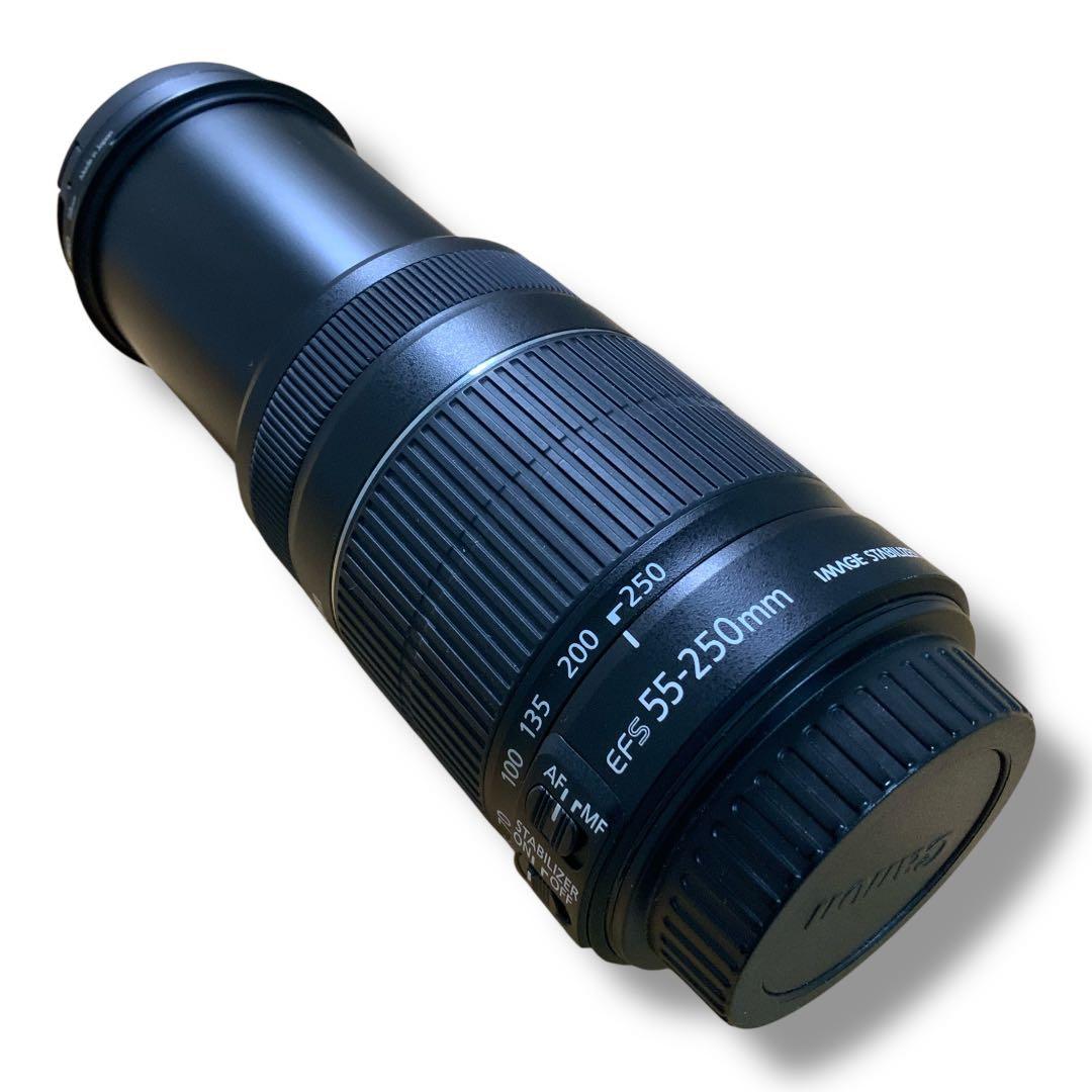 【美品】キャノン Canon EF-S 55-250mm ズームレンズ
