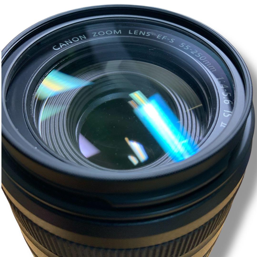 【美品】キャノン Canon EF-S 55-250mm ズームレンズ