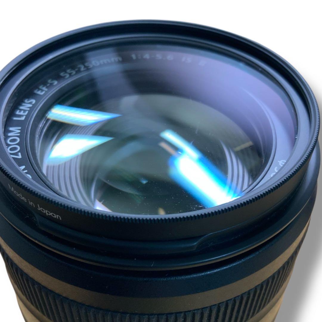 【美品】キャノン Canon EF-S 55-250mm ズームレンズ