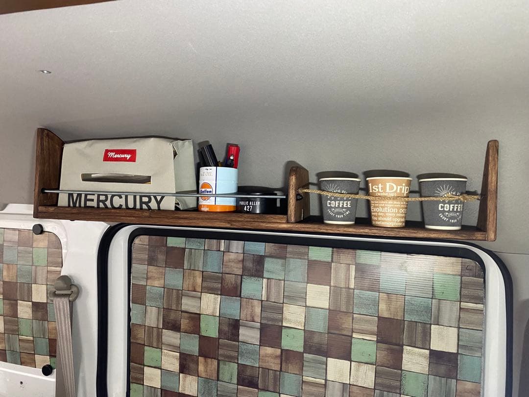 SORAさま専用　エブリィ17V系　左側天井ラック