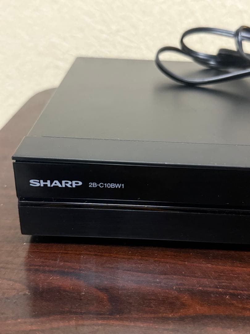 SHARP ブルーレイレコーダー 2B-C10BW1(2019年製)