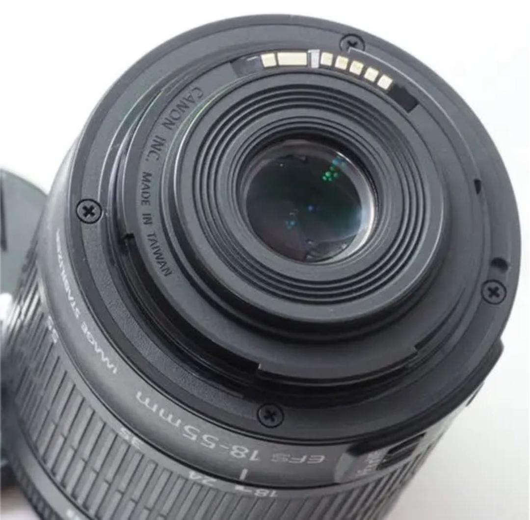 【美品】キヤノンEF-S18-55mm STM標準ズーム❤️音が静かで動画で活躍