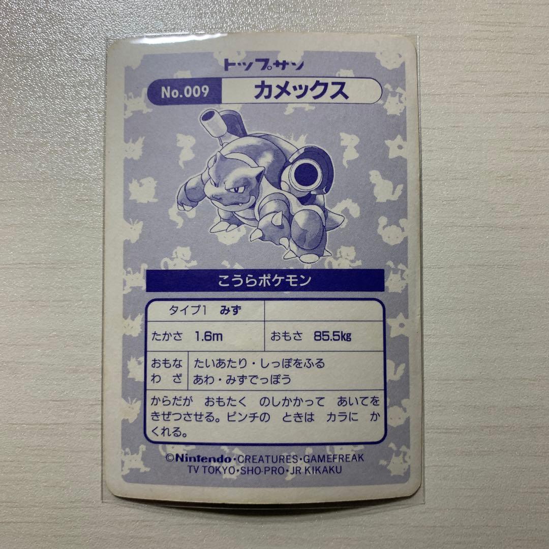 【希少】トップサン　カメックス　シール