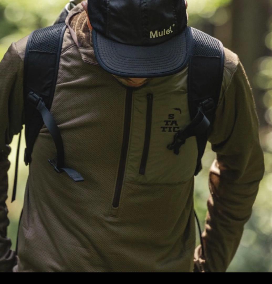 スタティック　アドリフト　ハーフジップフーディ　サイズM