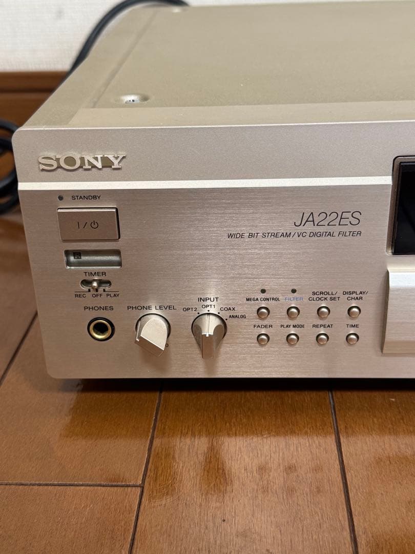 SONY MDS-JA22ES MDデッキ　ジャンク