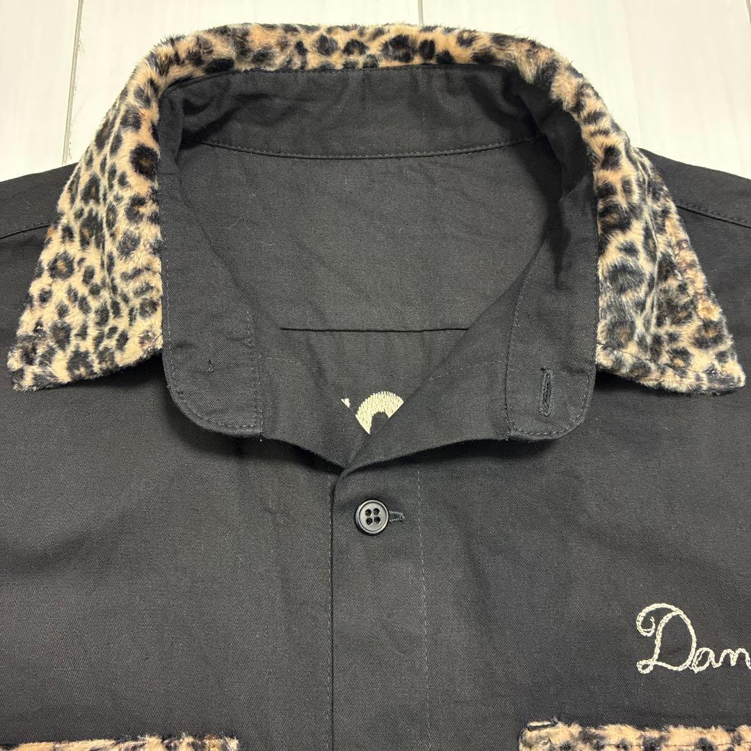 デッドストック！HARLEY-DAVIDSON スカルウイング 刺繍 長袖シャツ