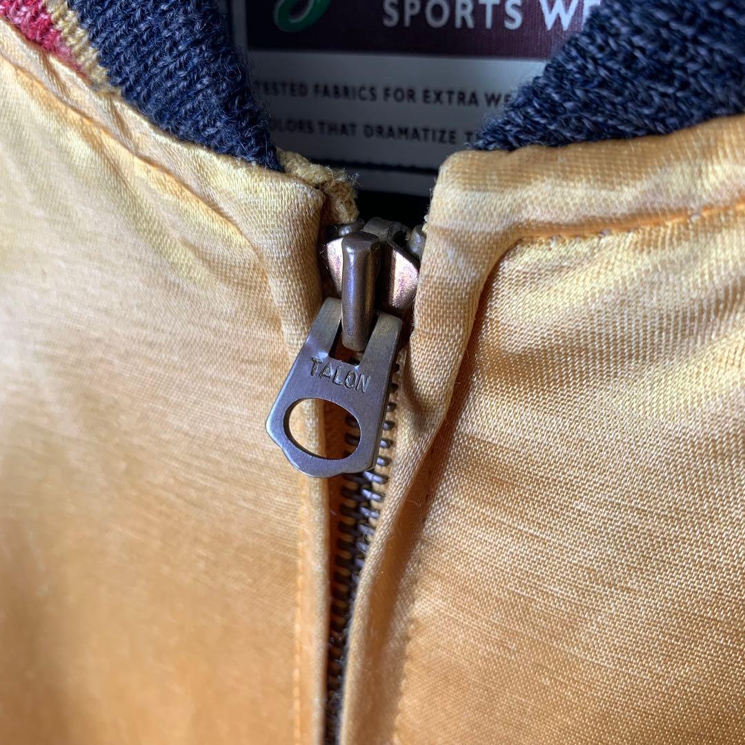 M品番 東洋エンタープライズ スポーツジャケット スカジャン インディアン刺繍