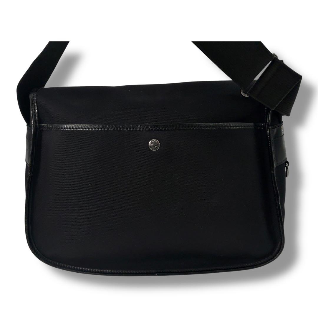 【定番】HUNTING WORLD　ハンティングワールド　ショルダー　ロゴ　黒