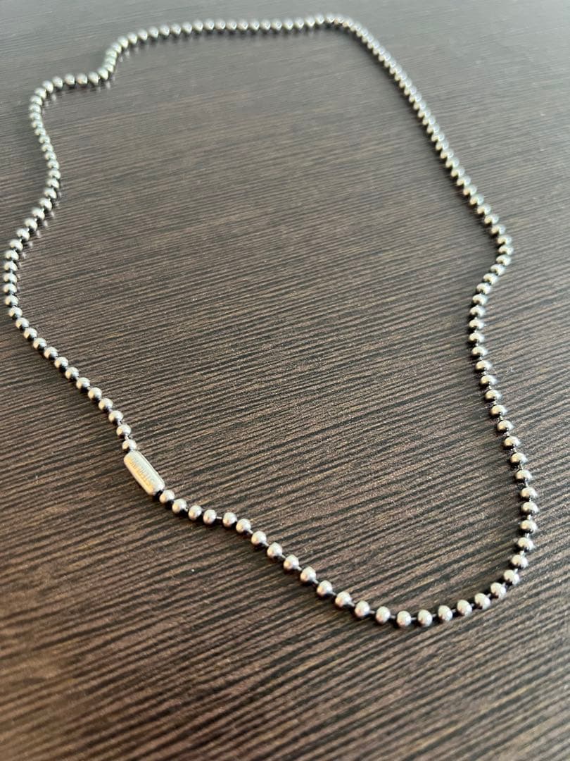 ビルウォールレザー　スターリング　ネックレス