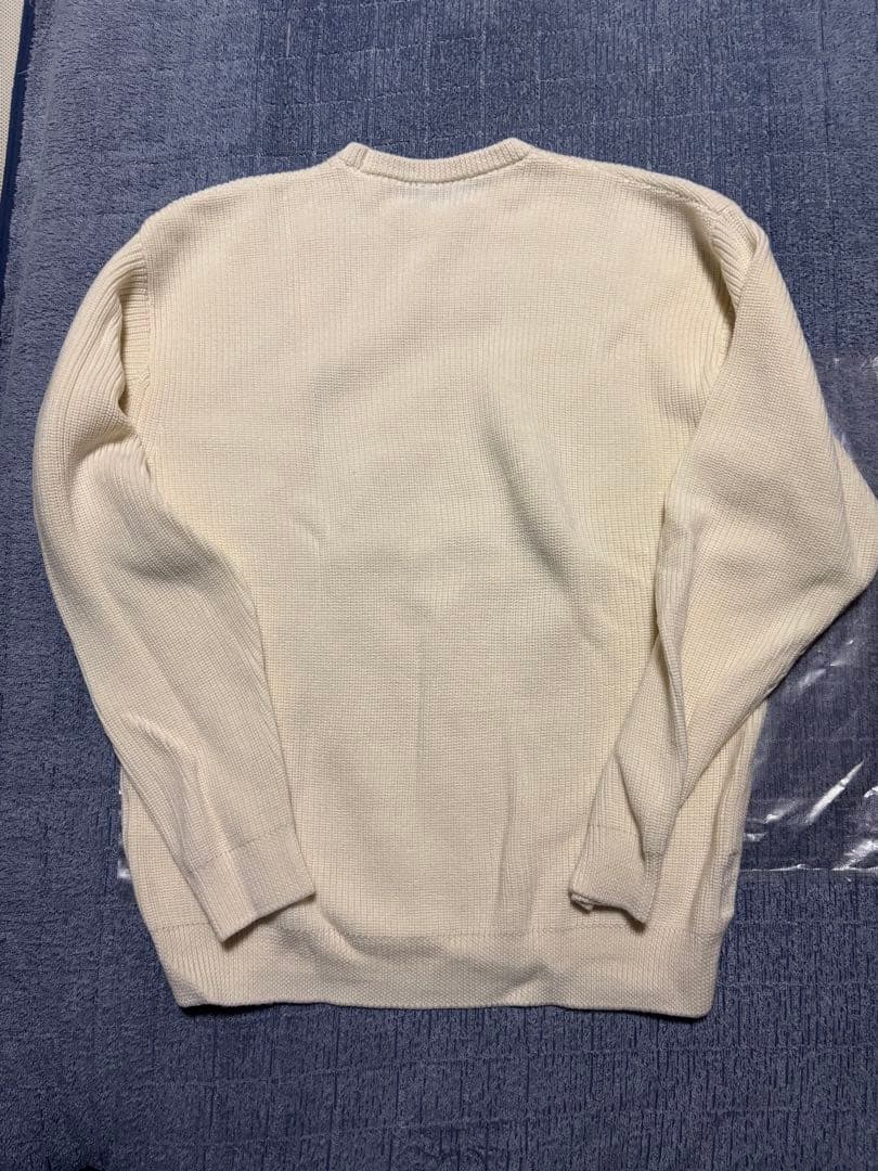 SEQUEL クルーネックニット　24aw WHT