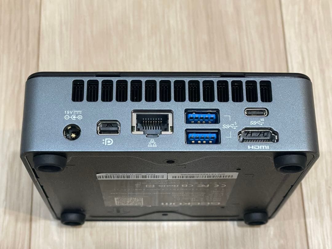 GEEKOMミニPC MiniAir11 N5105 16GB SSD512GB