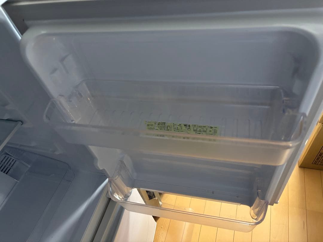 シャープ ノンフロン冷凍冷蔵庫 137L SJ-D14FJ-W 2020年製