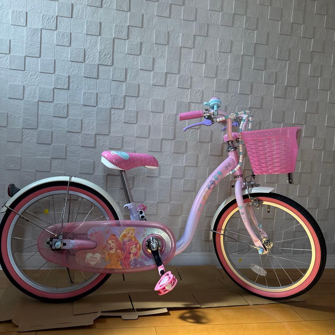 【たのメル便限定】 アイデス プリンセス ゆめかわ 自転車 18インチ