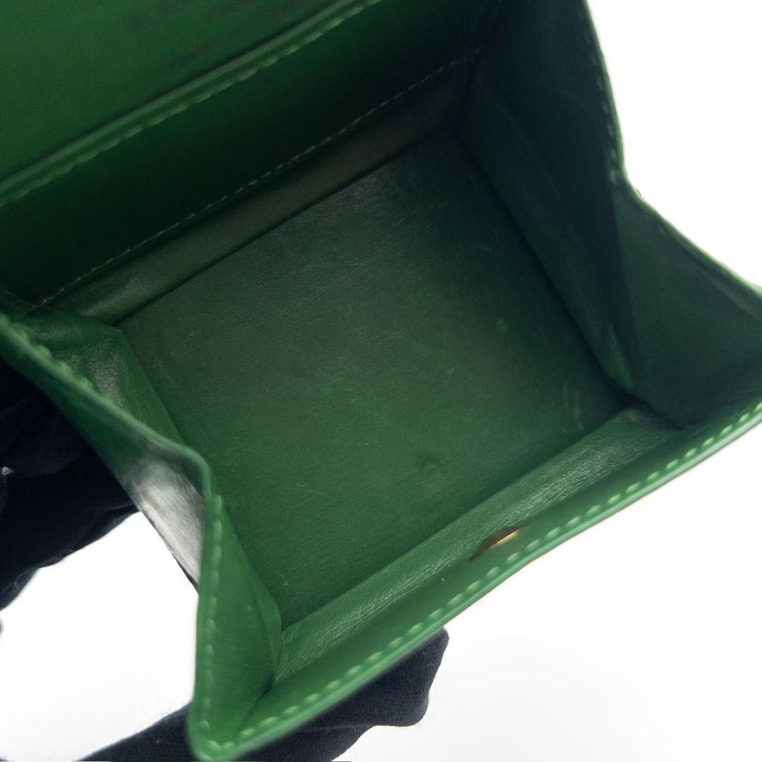 【美品】ルイヴィトン　ポルトモネボワット　エピ　ケース　小銭入れ　緑