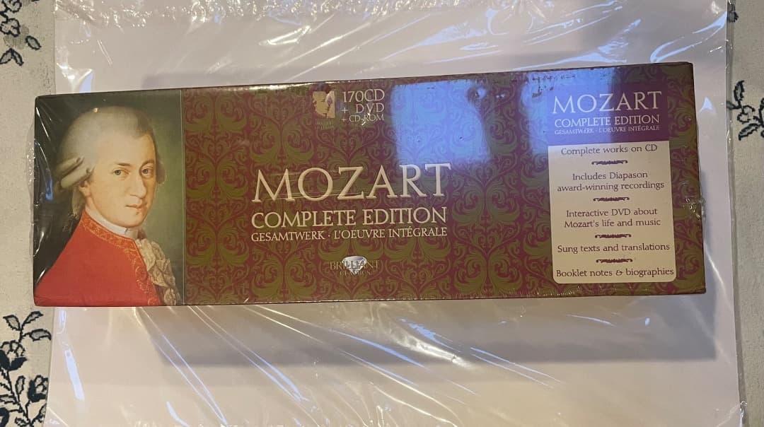 クラシック Mozart Complete Edition 170CD+DVD+CD-ROM