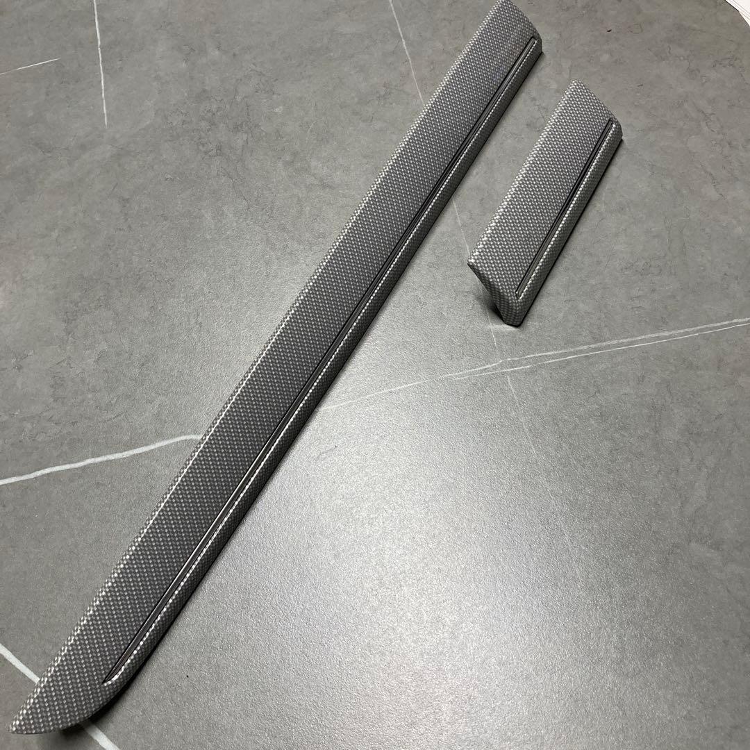 大人気　絶版・希少・美品　スバル オーナメントパネル シルバーカーボン&メッキ