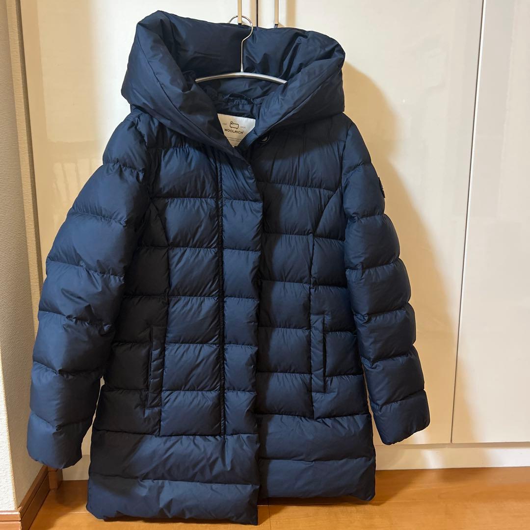 WOOLRICH キッズ14 ネイビー　ダウン
