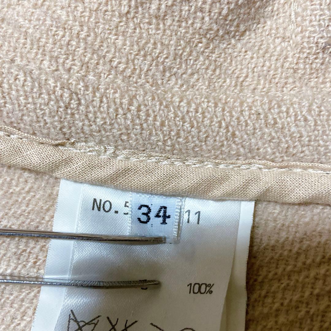 良品☆オールドイングランド　ダッフルコート　ヘリンボーン　鼈甲ボタン　フランス製