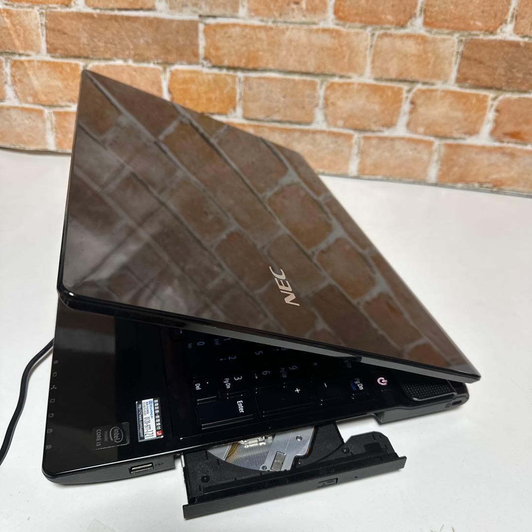 NECノートPC 高速起動SSD WebカメラWindows11 オフィス付き