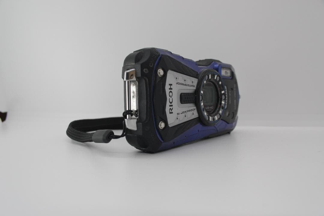 RICOH WG-40w コンパクトデジタルカメラ　青　ブルー　完動品　返品保証