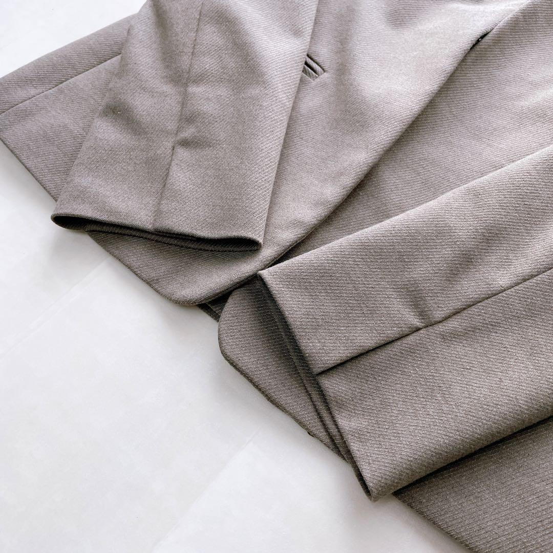 美品✨グリーンレーベル ボタニーサージ ノーラペルジャケット パンツセット 42