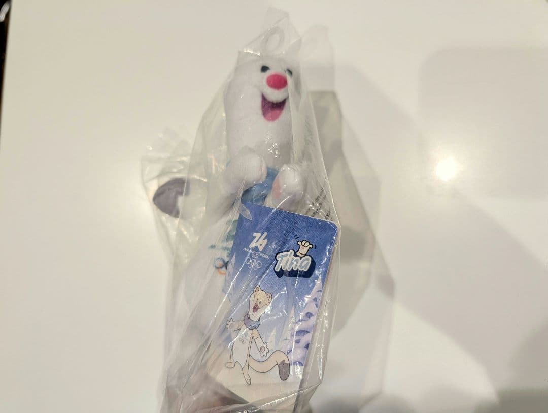 18cm Tina ティナ ミラノオリンピック 2026 マスコット ぬいぐるみ