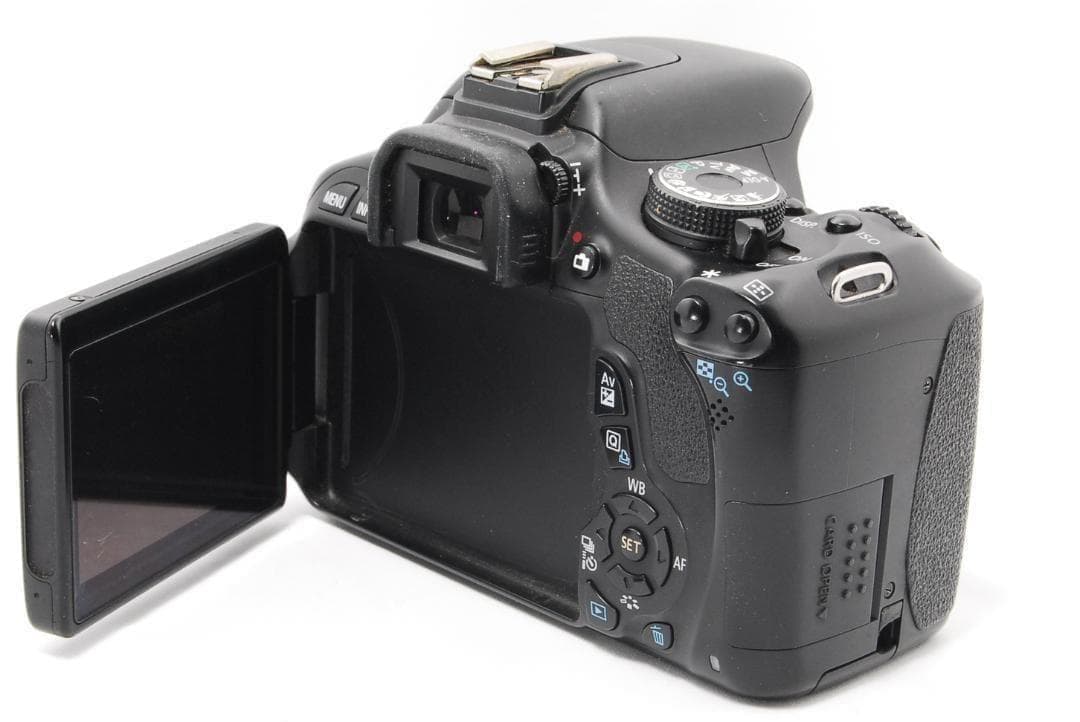 Canon kiss x5 画面反転で自撮り撮影可能！届いてすぐ使える♪