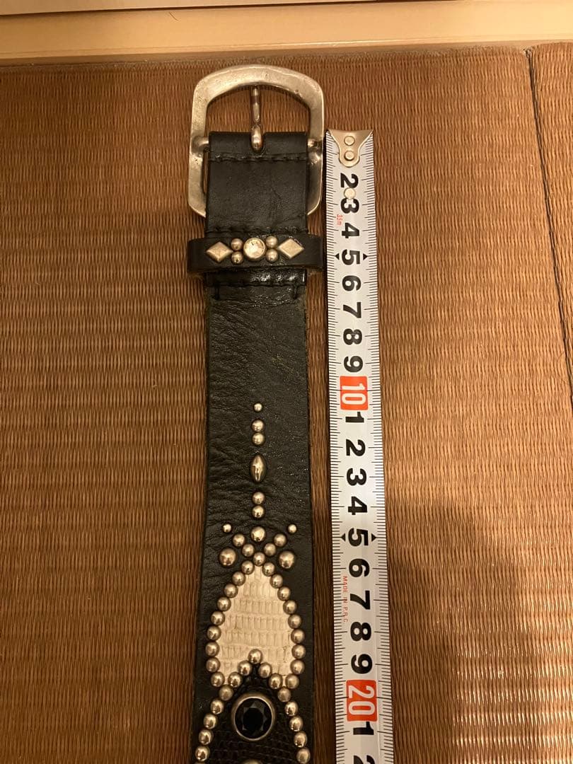 SKULL スタッズベルト