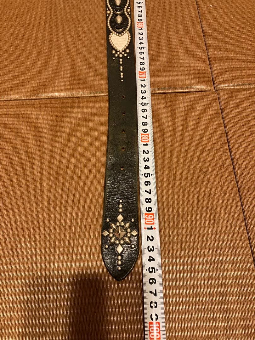 SKULL スタッズベルト