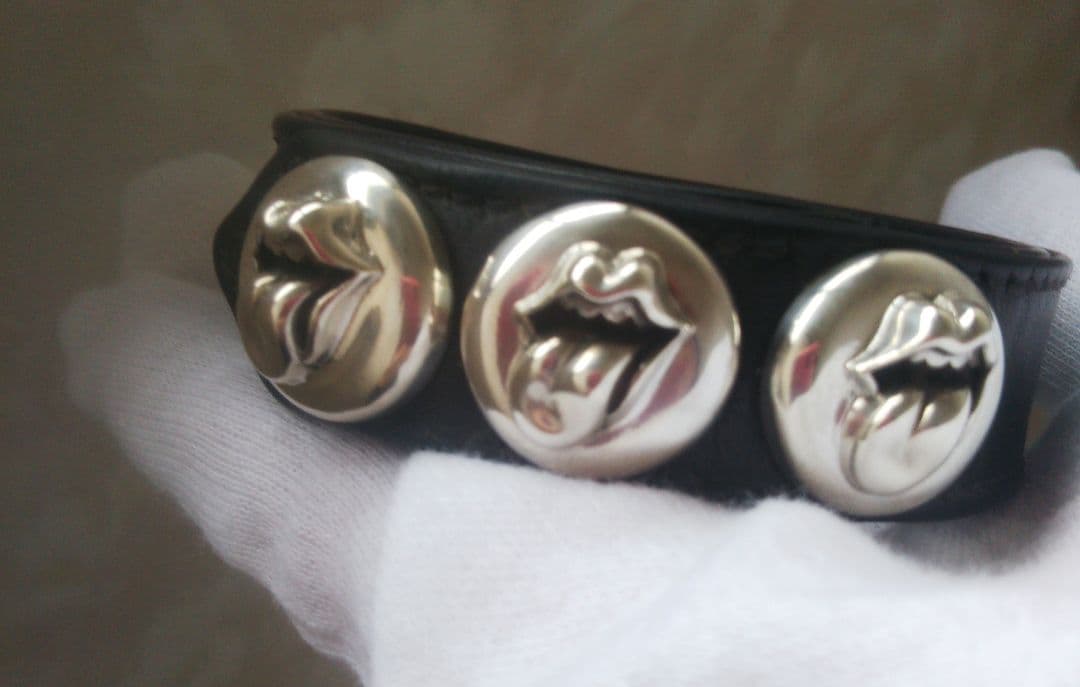 クロムハーツ ブレスレット リップ＆タン ローリングストーンズ