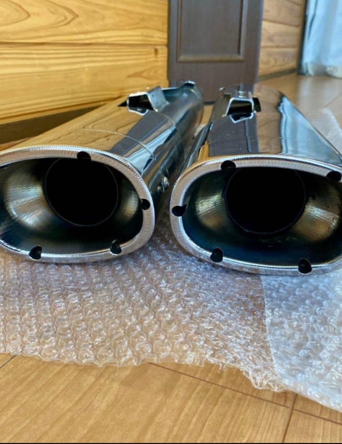 ハーレー★MADE IN USA★ バンスアンドハインズスリップオンマフラー