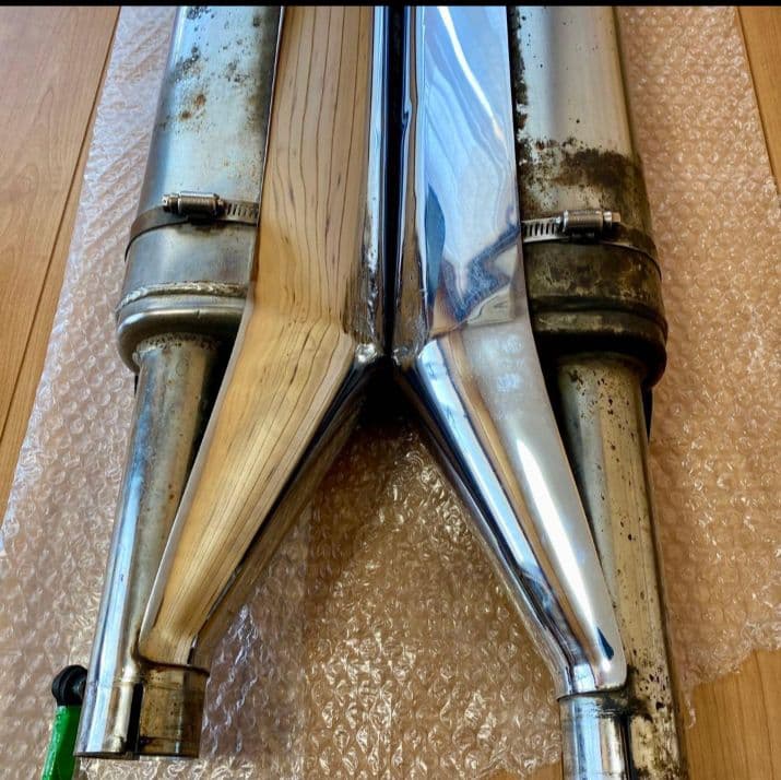 ハーレー★MADE IN USA★ バンスアンドハインズスリップオンマフラー