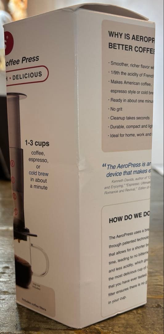 新品未使用 AeroPress エアロプレス オリジナル コーヒーメーカー お得