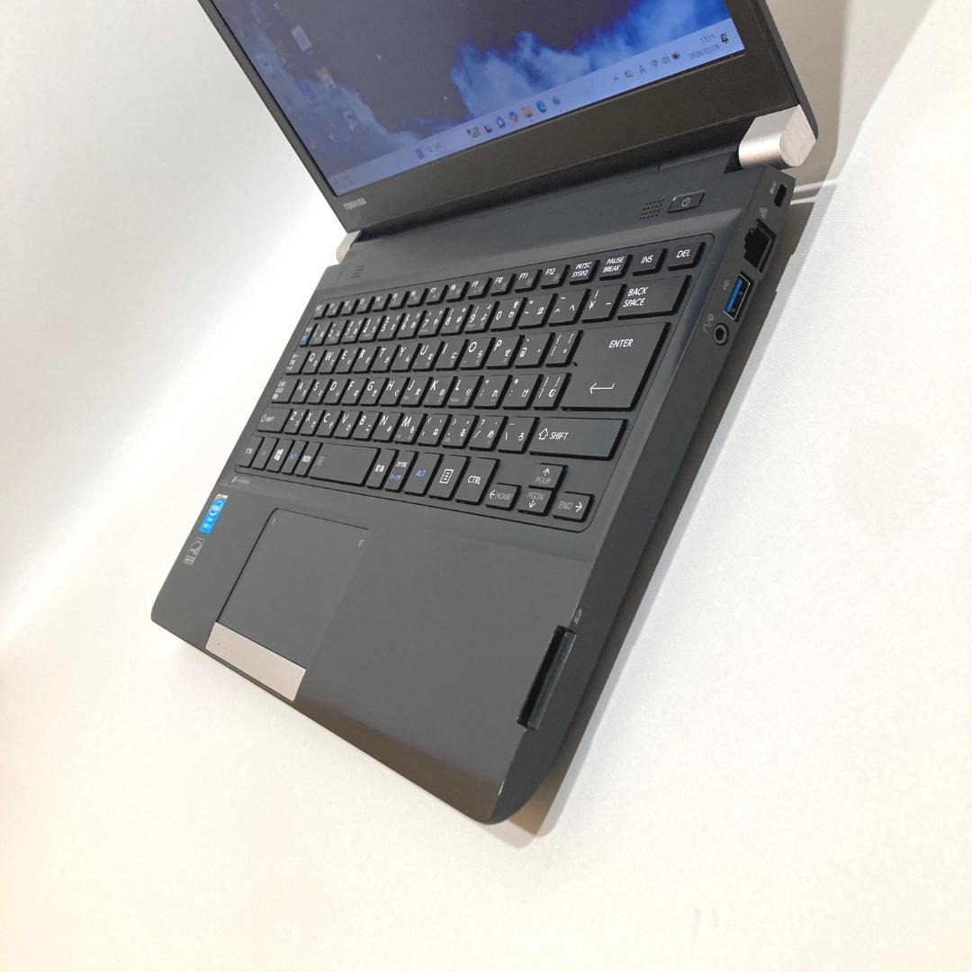 訳あり✨快適i3・軽量・オフィス付き✨黒✨すぐ使えるノートパソコン◇D445-3