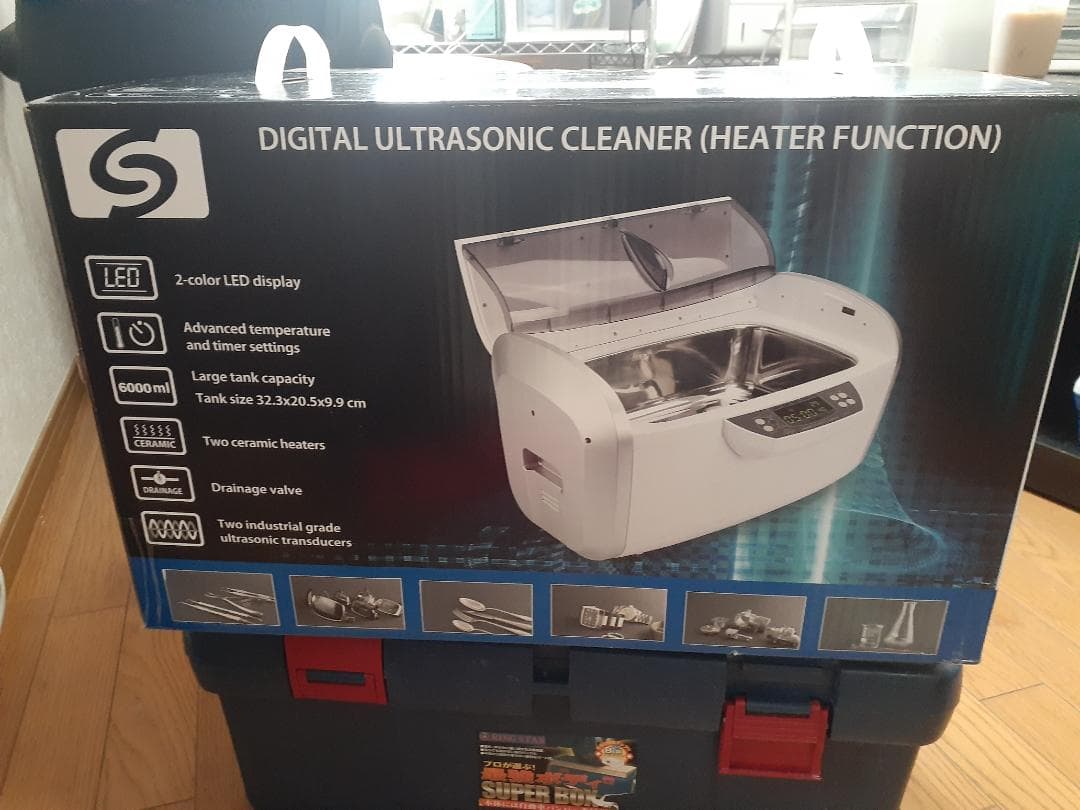 ウルトラソニッククリーナー プロフェッショナルシリーズ 6L送料無料　匿名配送