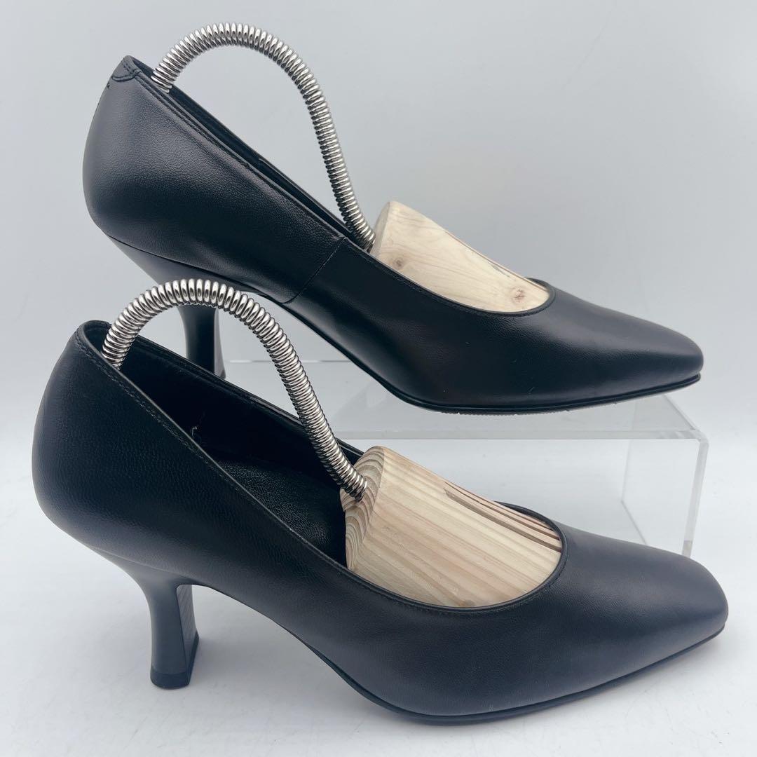 未使用級✨ワコールサクセスウォーク スクエアトゥ レザー パンプス コンフォート