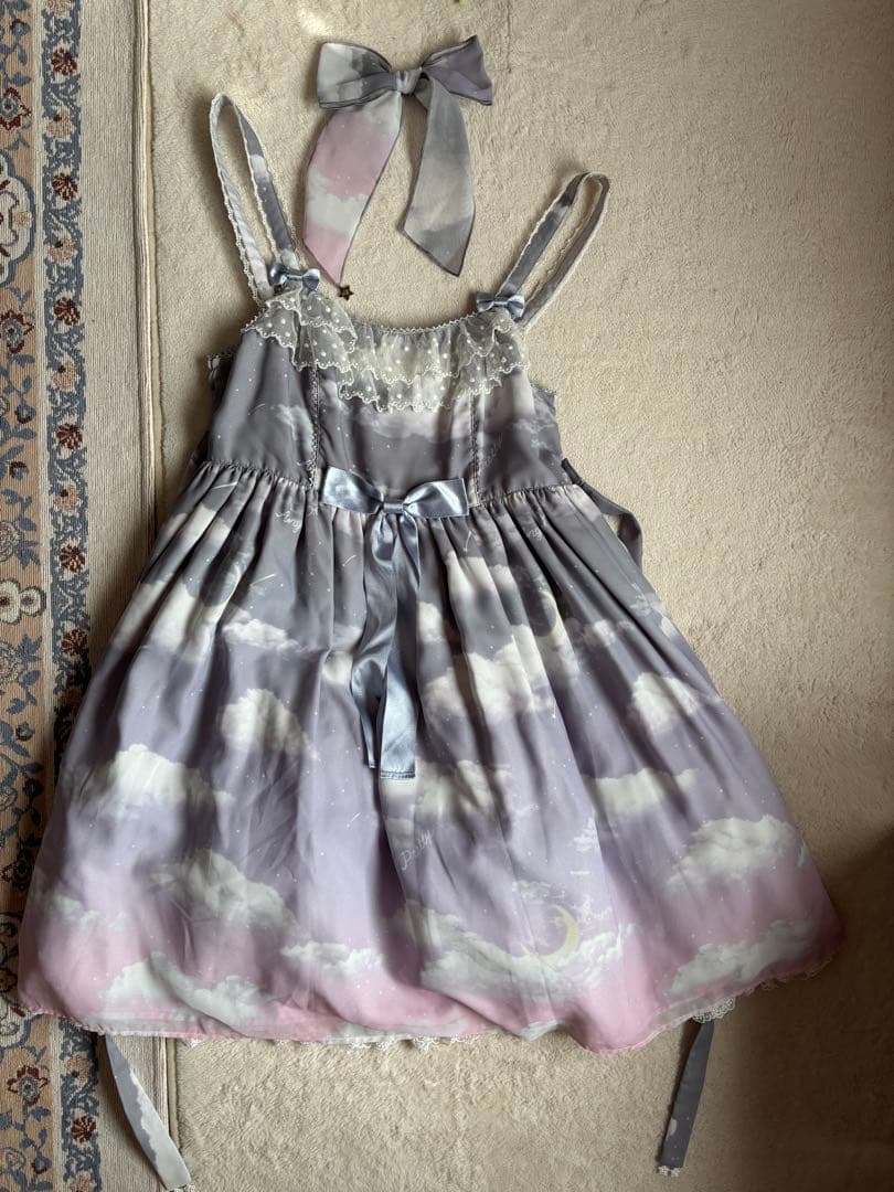 ひ*み様 アンジェリックプリティ ミスティスカイ ジャンパースカートとクリップ