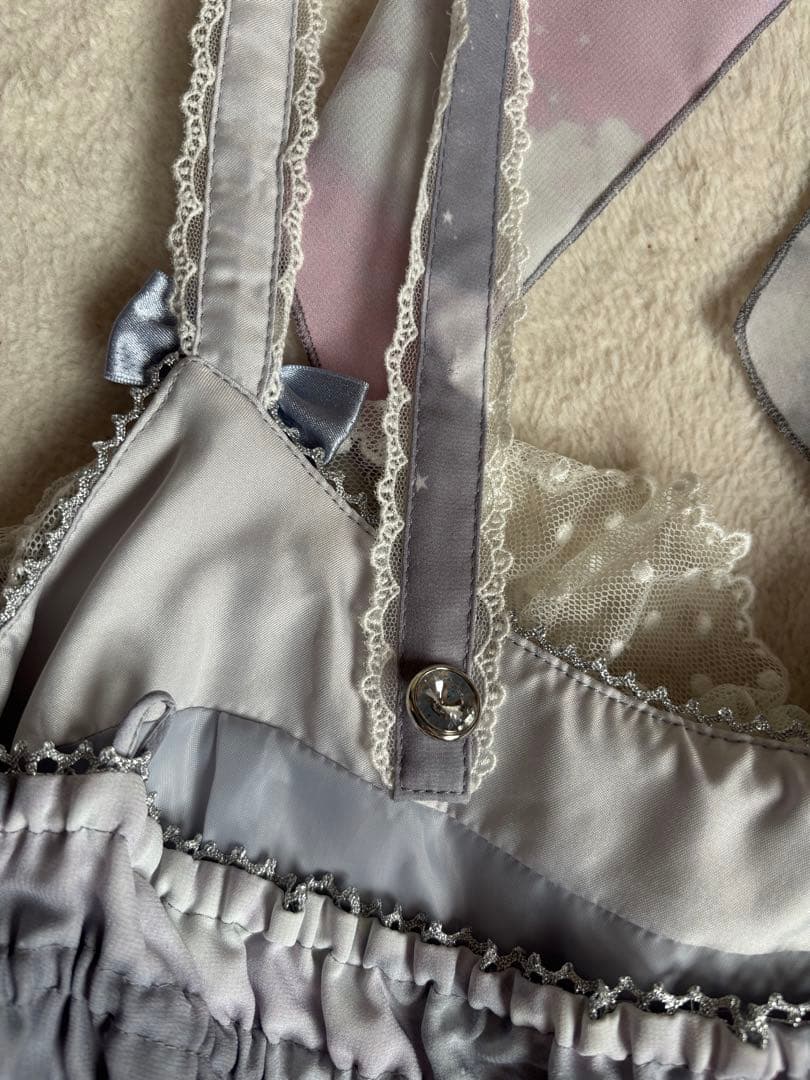 ひ*み様 アンジェリックプリティ ミスティスカイ ジャンパースカートとクリップ