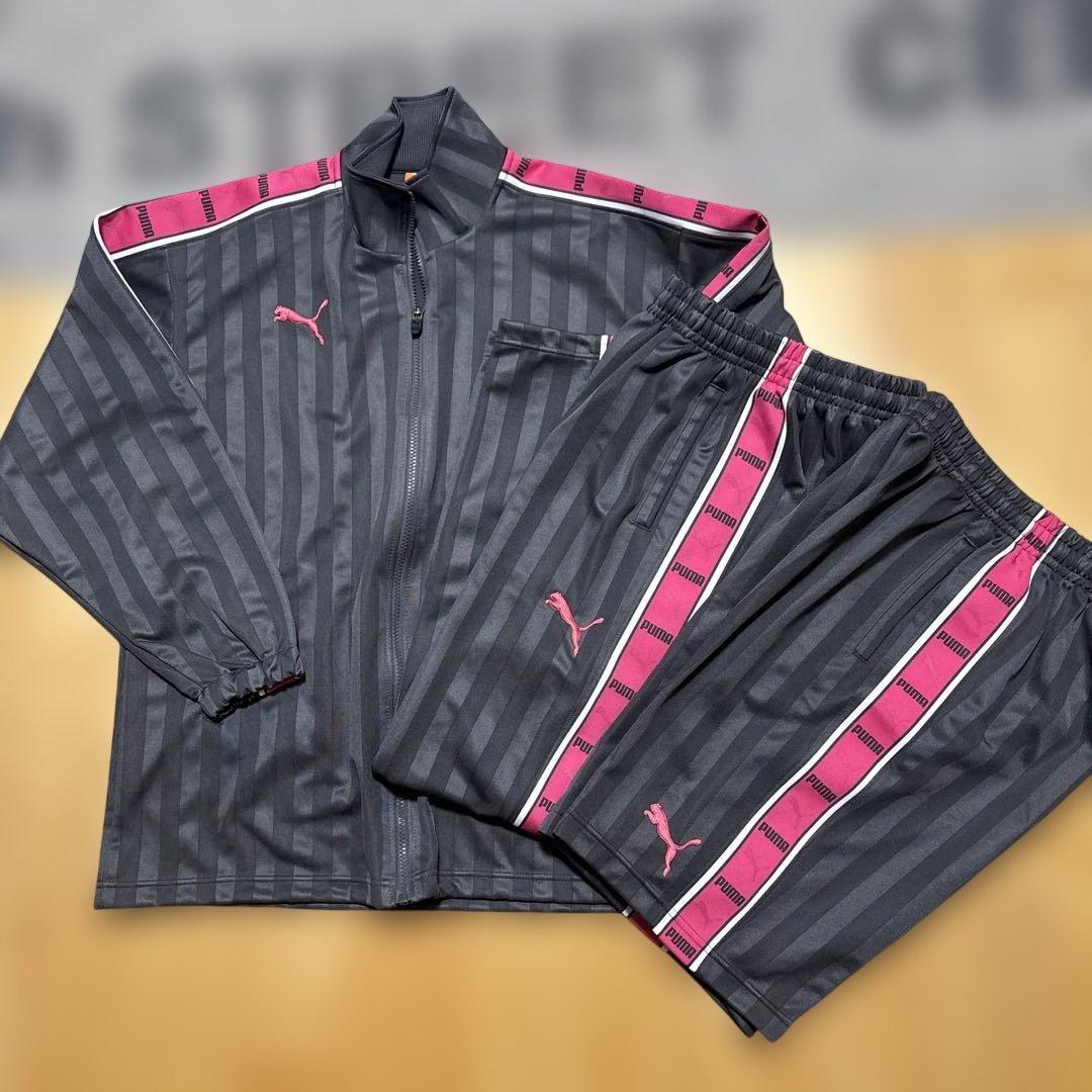 PUMA ジャージ セットアップ ピンク　M