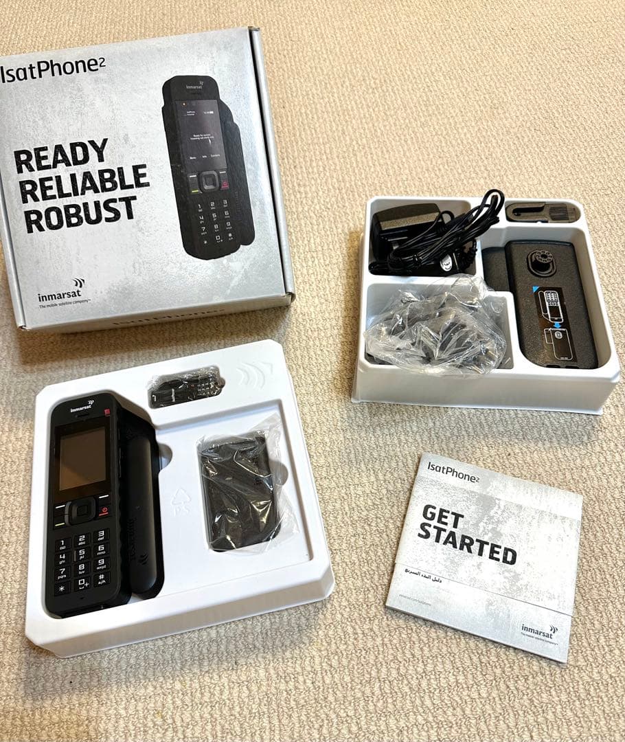 りょう　極美品 isatphone2 衛星電話 衛星携帯電話