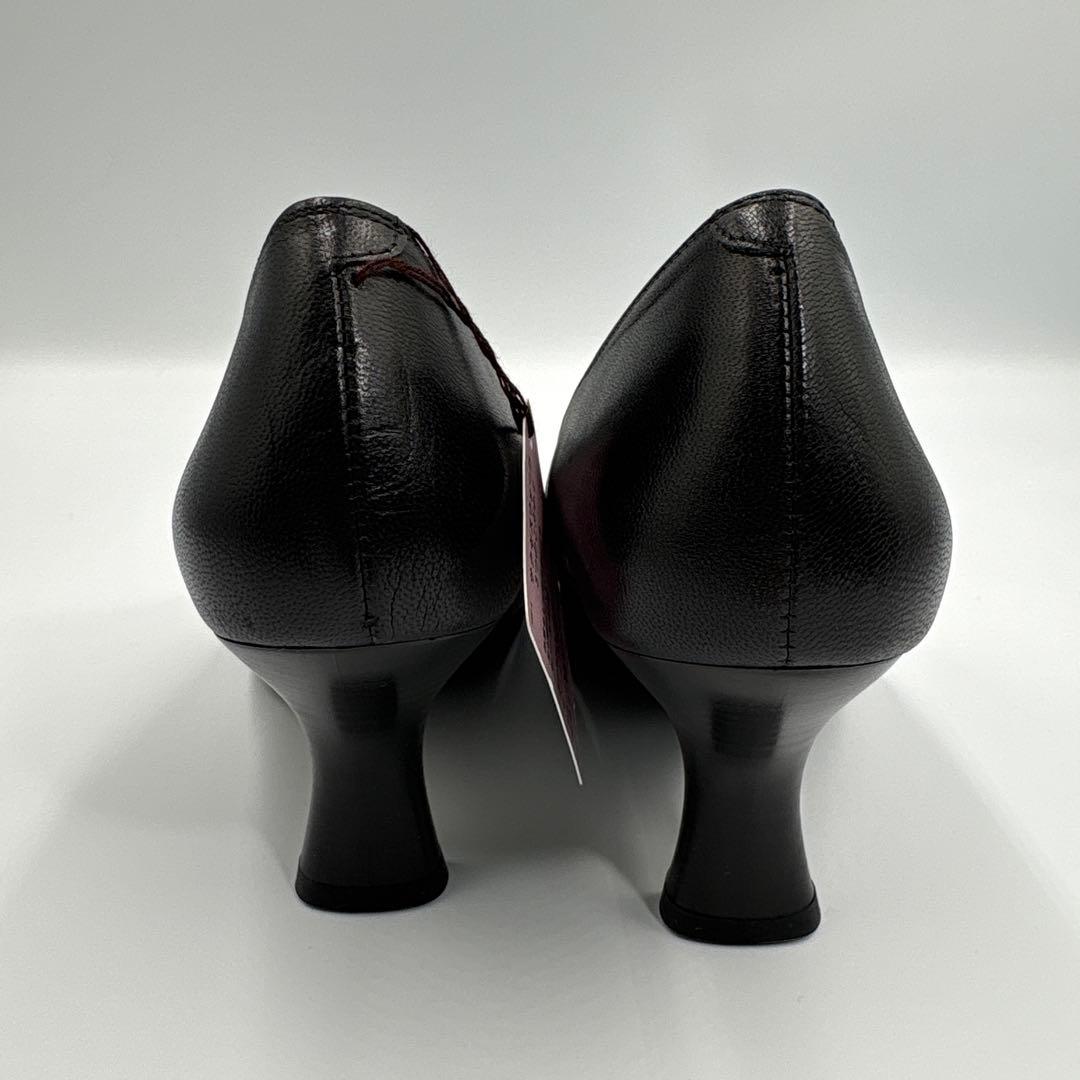 未使用✨ワコール　サクセスウォーク　ブラック　スクエアトゥ　パンプス　通勤　就活