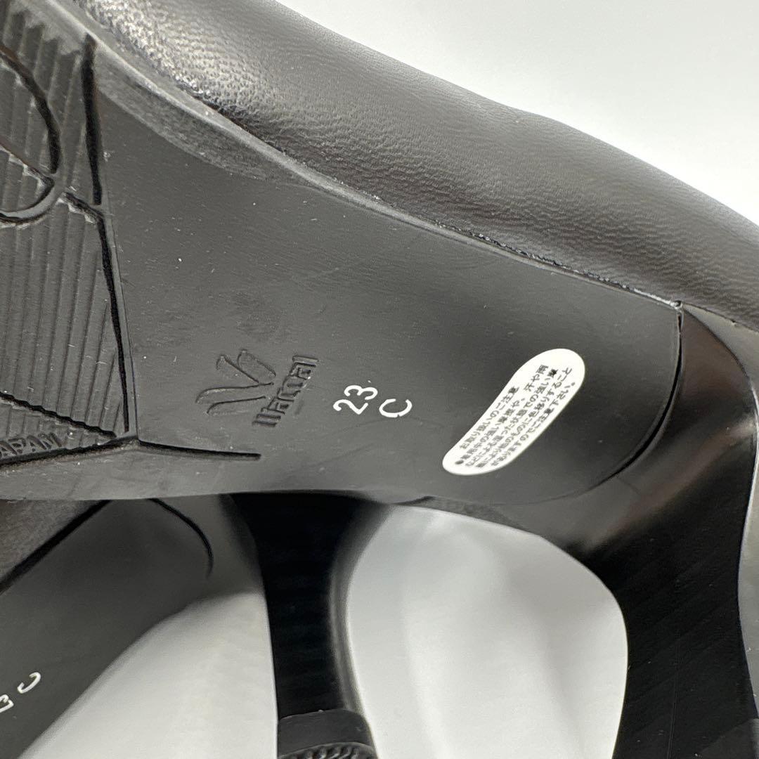 未使用✨ワコール　サクセスウォーク　ブラック　スクエアトゥ　パンプス　通勤　就活