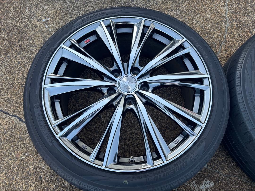 ①WEDS LEONIS 19インチ 4本セット