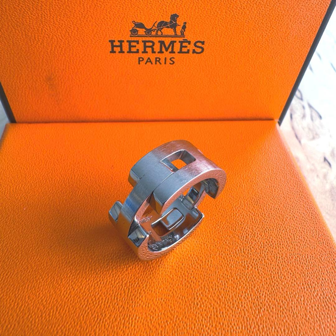 希少 HERMES Turbo リング 60サイズ メンズ 指輪