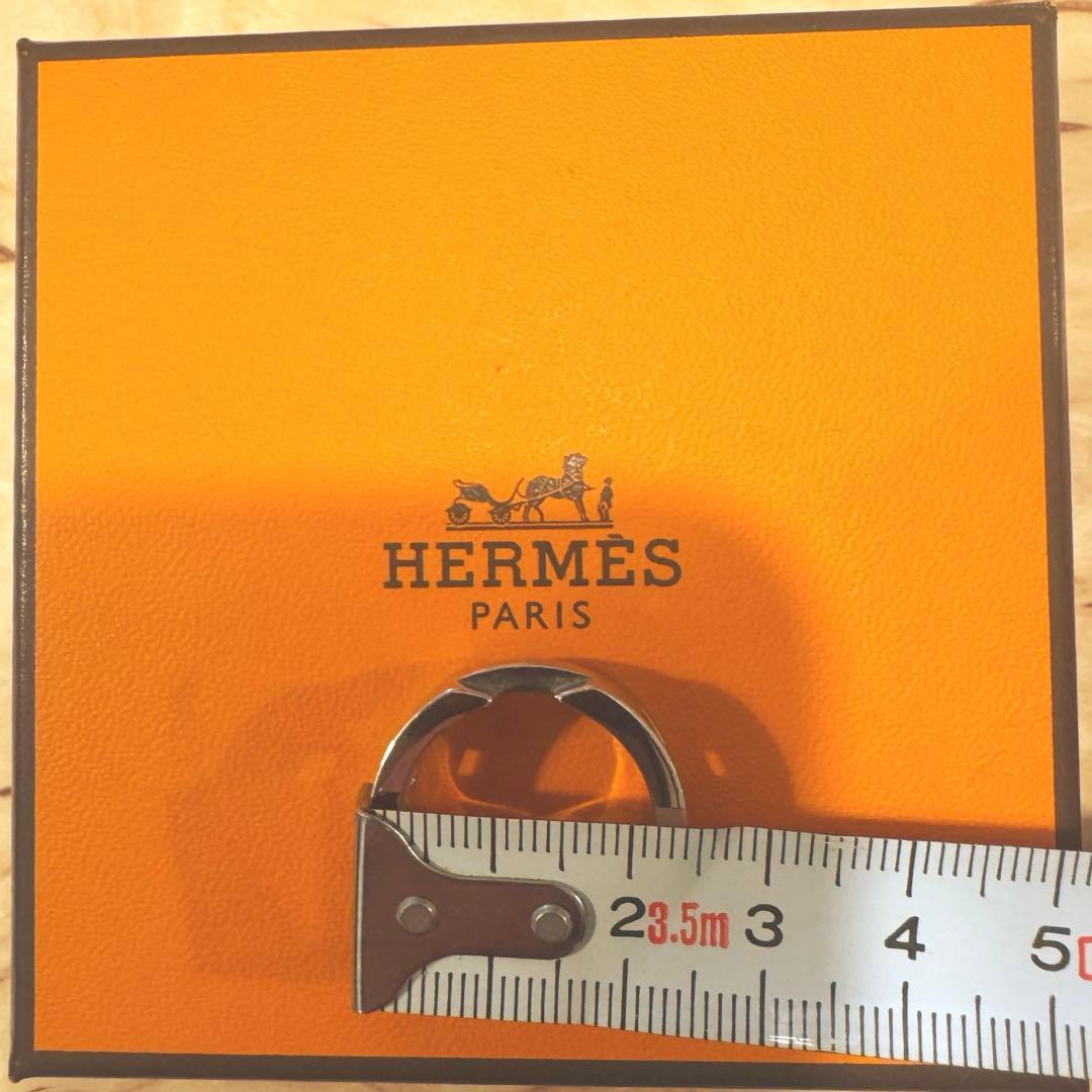 希少 HERMES Turbo リング 60サイズ メンズ 指輪