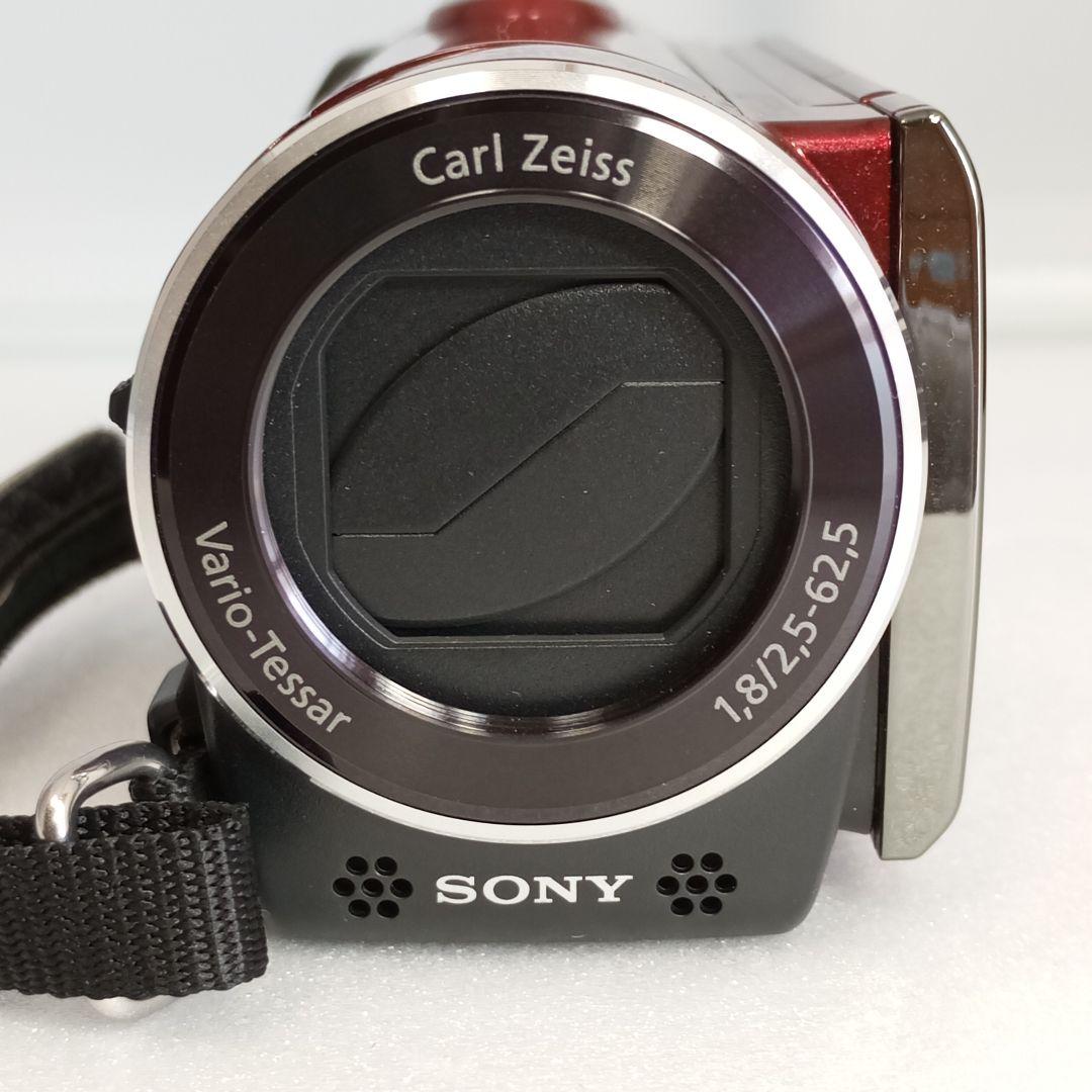 極美品 SONY ビデオカメラ ハンディカム HDR-CX170 レッド